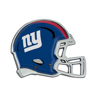 Wholesale-New York Giants HELMET Chrome Metal Domed Emblem