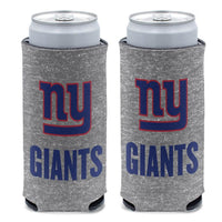 Wholesale-New York Giants Heather 12 oz Slim Can Cooler