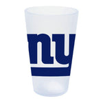 Wholesale-New York Giants Icicle 16 oz Silicone Pint Glass