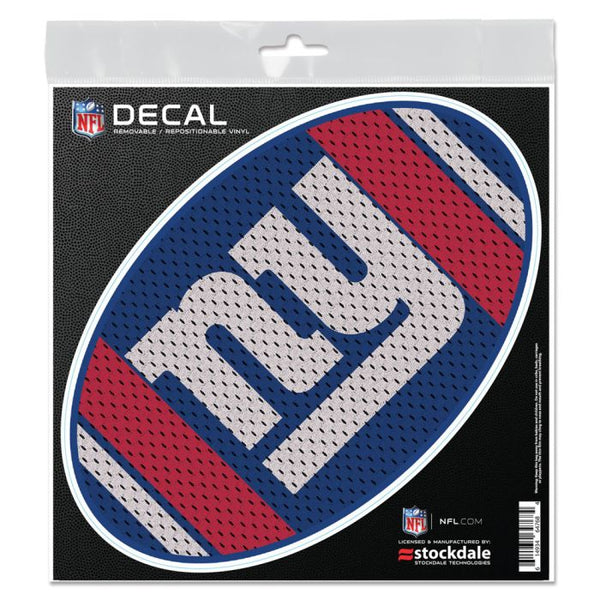 Wholesale-New York Giants JERSEY All Surface Decal 6" x 6"