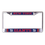 Wholesale-New York Giants JERSEY Lic Plt Frame S/L Printed