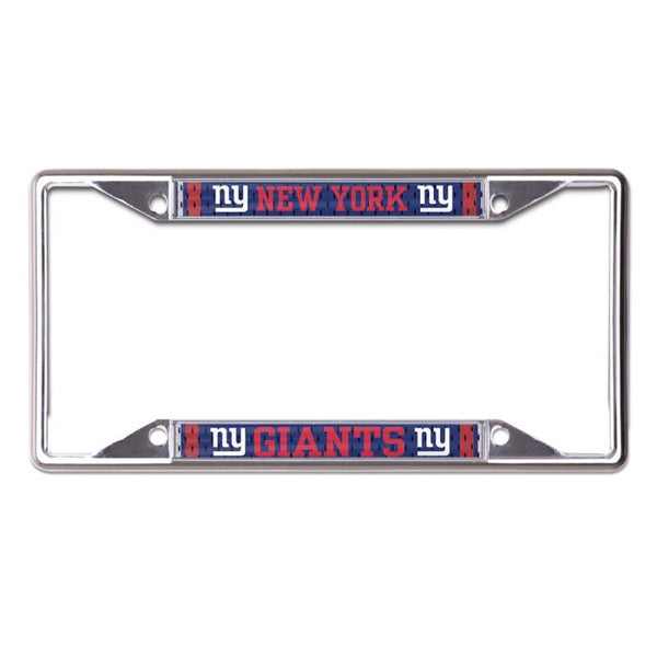 Wholesale-New York Giants JERSEY Lic Plt Frame S/S Printed