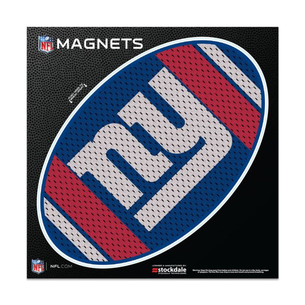 Wholesale-New York Giants JERSEY Outdoor Magnets 6" x 6"