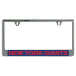 Wholesale-New York Giants Lic Plate Frame B/O Printed