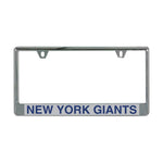 Wholesale-New York Giants Lic Plate Frame B/O Printed