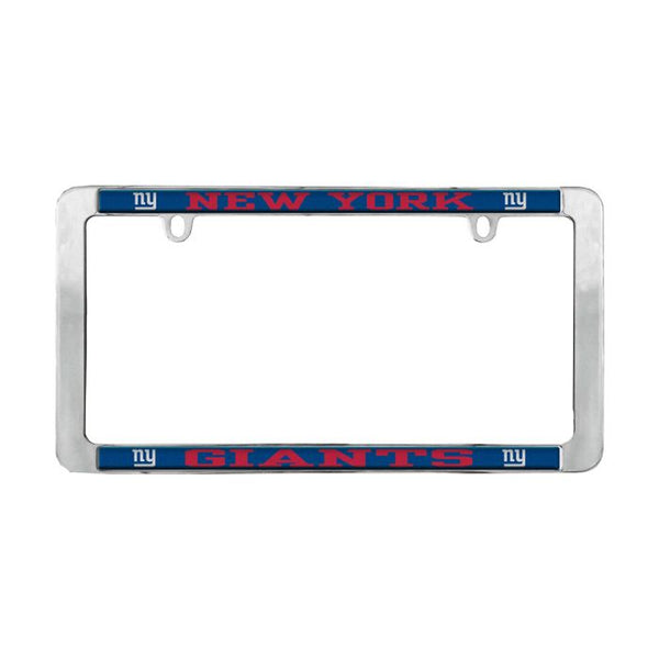 Wholesale-New York Giants Lic Plt Frame Metal Thin Rim Value