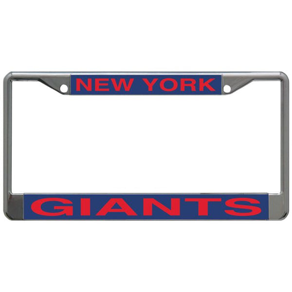 Wholesale-New York Giants Lic Plt Frame S/L Printed