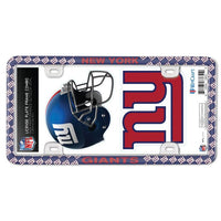 Wholesale-New York Giants License Plate Thin Frame - Plastic w/Decal