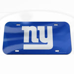 Wholesale-New York Giants Logo Specialty Acrylic License Plate