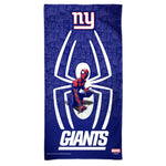 Wholesale-New York Giants / Marvel (C) 2021 Marvel Spectra Beach Towel 30" x 60"