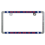 Wholesale-New York Giants Metal Lic. Plate Frame Slim