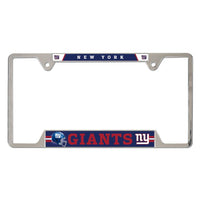 Wholesale-New York Giants Metal License Plate Frame