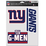 Wholesale-New York Giants Multi Use 3 Fan Pack