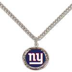 Wholesale-New York Giants Necklace w/Charm Jewelry Card