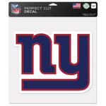 Wholesale-New York Giants Perfect Cut Color Decal 12" x 12"