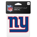 Wholesale-New York Giants Perfect Cut Color Decal 4" x 4"