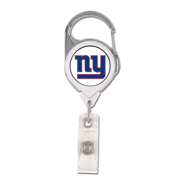 Wholesale-New York Giants Retrct 2S Prem Badge Holders