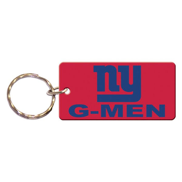 Wholesale-New York Giants SLOGAN Keychain Rectangle