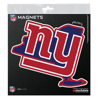 Wholesale-New York Giants STATE Outdoor Magnets 6" x 6"