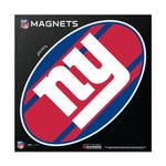 Wholesale-New York Giants STRIPES Outdoor Magnets 6" x 6"