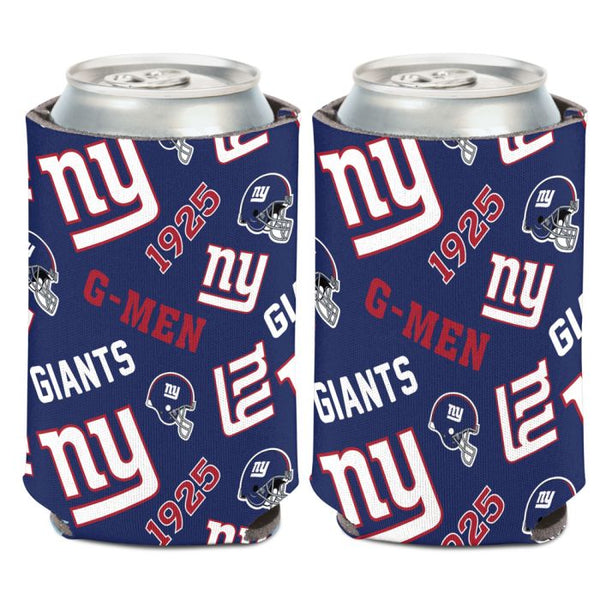 Wholesale-New York Giants Scatterprint Can Cooler 12 oz.