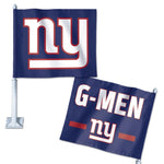 Wholesale-New York Giants Slogan Car Flag 11.75" x 14"