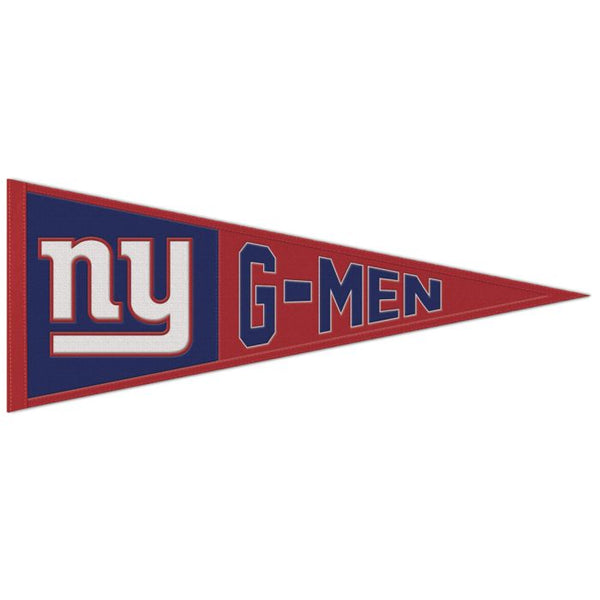 Wholesale-New York Giants Slogan Wool Pennant 13" x 32"