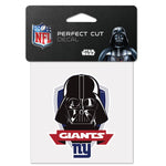 Wholesale-New York Giants / Star Wars Darth Vader Perfect Cut Color Decal 4" x 4"