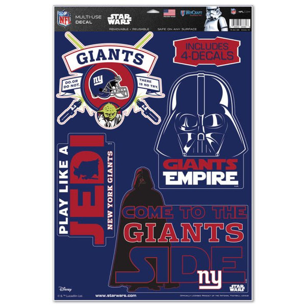 Wholesale-New York Giants / Star Wars Star Wars Multi-Use Decal 11" x 17"