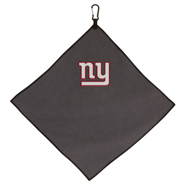 Wholesale-New York Giants Towel - Grey Microfiber 15" x 15"