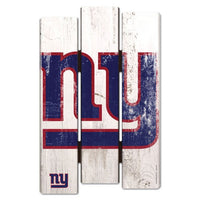 Wholesale-New York Giants Wood Fence Sign