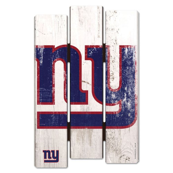 Wholesale-New York Giants Wood Fence Sign