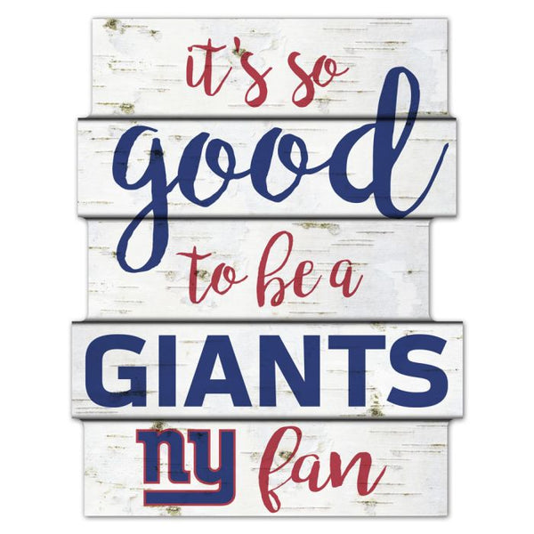 Wholesale-New York Giants Wood Sign 11"X14"