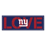 Wholesale-New York Giants Wood Sign 8"x23" 1/4" thick