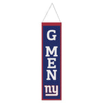 Wholesale-New York Giants Wool Banner 8" x 32"