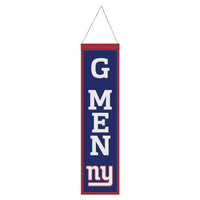 Wholesale-New York Giants Wool Banner 8" x 32"