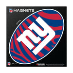 Wholesale-New York Giants ZEBRA Outdoor Magnets 6" x 6"