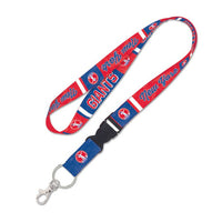 Wholesale-New York Giants retro Lanyard w/detachable buckle 1"