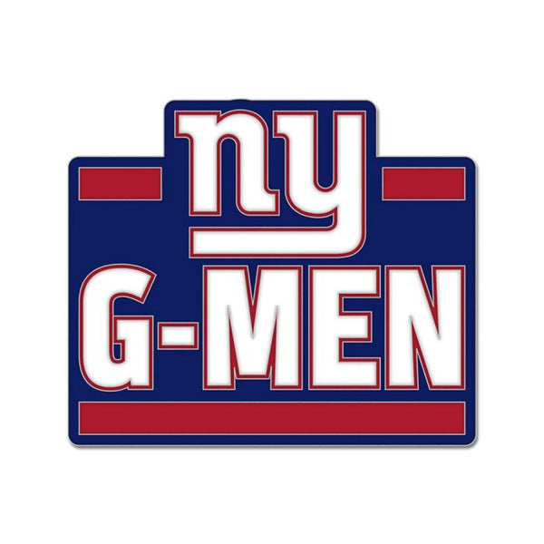 Wholesale-New York Giants slogan Collector Enamel Pin Jewelry Card