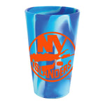 Wholesale-New York Islanders 16 oz Silicone Pint Glass