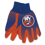 Wholesale-New York Islanders Adult Two Tone Gloves