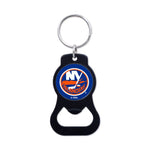 Wholesale-New York Islanders Black Bottle Opener Key Ring