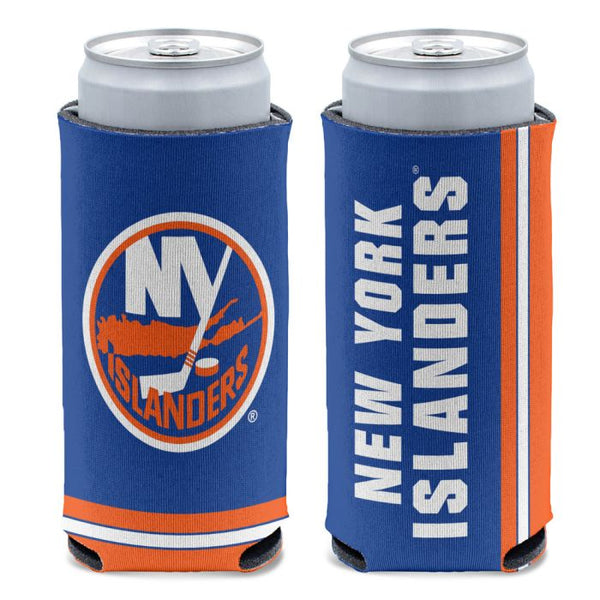 Wholesale-New York Islanders PRIMARY 12 oz Slim Can Cooler