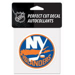 Wholesale-New York Islanders Perfect Cut Color Decal 4" x 4"