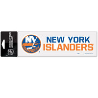 Wholesale-New York Islanders Perfect Cut Decals 3" x 10"