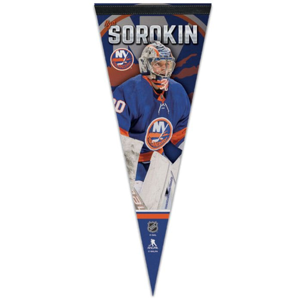 Wholesale-New York Islanders Premium Pennant 12" x 30" Ilya Sorokin