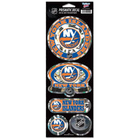 Wholesale-New York Islanders Prismatic Decal 4" x 11"