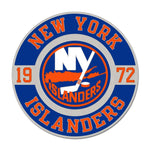 Wholesale-New York Islanders Round est Collector Enamel Pin Jewelry Card
