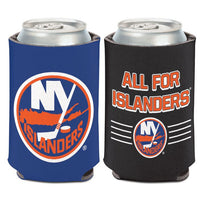 Wholesale-New York Islanders SLOGAN Can Cooler 12 oz.