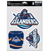 Wholesale-New York Islanders Special Edition Multi Use 3 Fan Pack